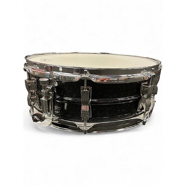 Used Ludwig 5X14 Acrolite Snare Metallic Black Drum
