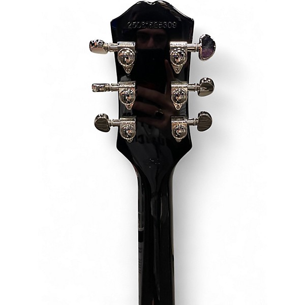 Used Epiphone LES PAUL BATS IN FLIGHT Trans Black Solid Body Electric Guitar