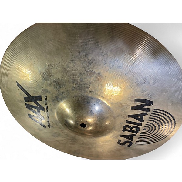 Used 2024 SABIAN 15in AAX CRASH RIDE Cymbal