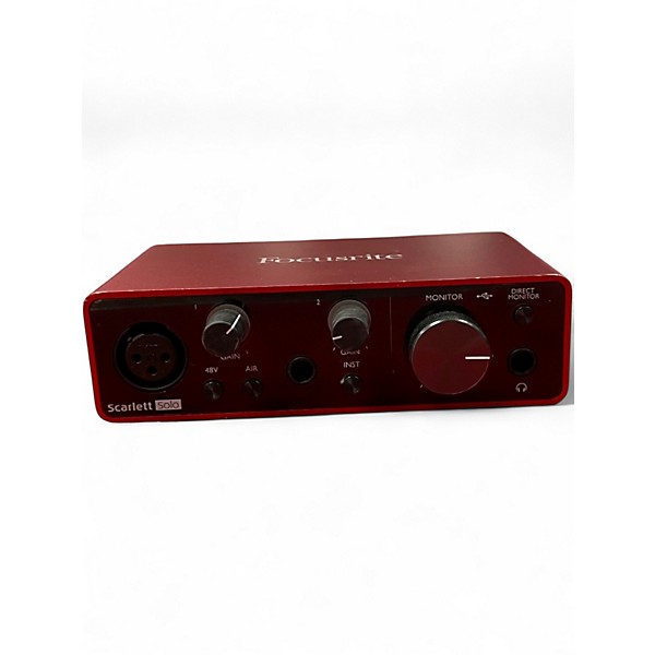 Used Focusrite Scarlett Solo Gen 3 Audio Interface
