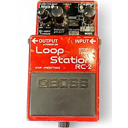 Used BOSS RC2 Loop Station Pedal