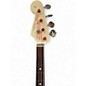 Used 2015 Fender JB62 (Modified Fretless) Vintage White Electric Bass Guitar
