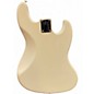 Used 2015 Fender JB62 (Modified Fretless) Vintage White Electric Bass Guitar