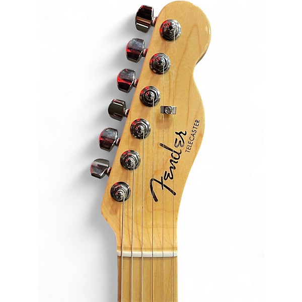 Used 2017 Fender American Elite Thinline Telecaster Mystic Ice Blue Hollow Body Electric Guitar