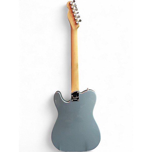 Used 2017 Fender American Elite Thinline Telecaster Mystic Ice Blue Hollow Body Electric Guitar