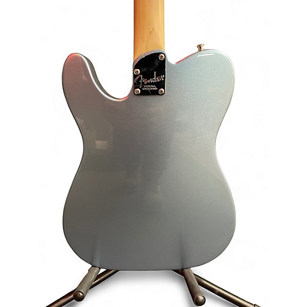 Used 2017 Fender American Elite Thinline Telecaster Mystic Ice Blue Hollow Body Electric Guitar