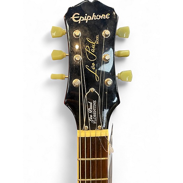 Used Epiphone Les Paul Standard Florentine Pro Faded Cherry Hollow Body Electric Guitar