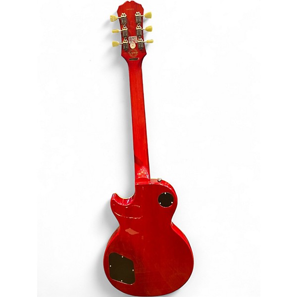 Used Epiphone Les Paul Standard Florentine Pro Faded Cherry Hollow Body Electric Guitar