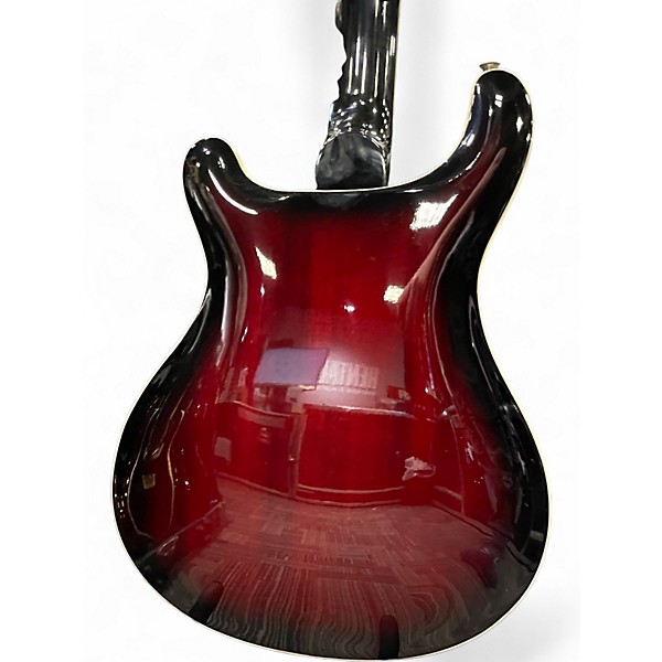 Used PRS SE Hollowbody Standard Trans Crimson Red Hollow Body Electric Guitar