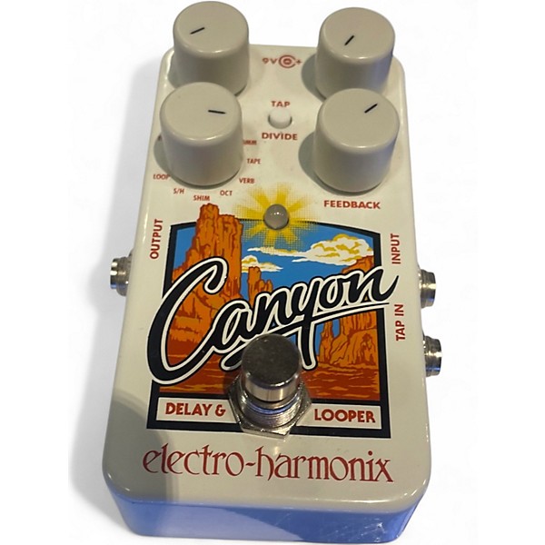 Used Electro-Harmonix Canyon Delay and Looper Effect Pedal