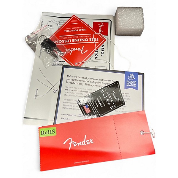 Used Fender ultra 2 meteora texas tea Solid Body Electric Guitar