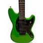 Used Squier SONIC MUSTANG LIME GREEN Solid Body Electric Guitar