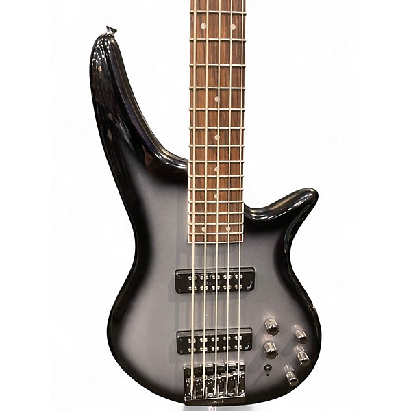 Used Jackson JS3V SPECTRA 5 STRING SILVER BURST Electric Bass Guitar