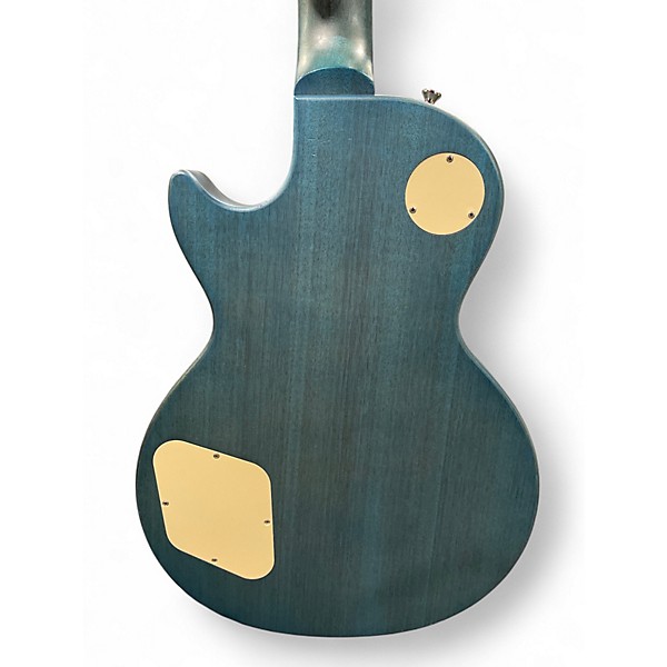 Used Epiphone Les Paul Traditional Pro IV Faded Blue Jean Solid Body Electric Guitar