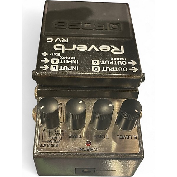 Used BOSS RV6 Digital Reverb Effect Pedal