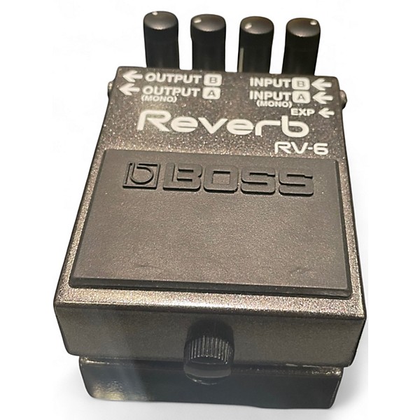 Used BOSS RV6 Digital Reverb Effect Pedal