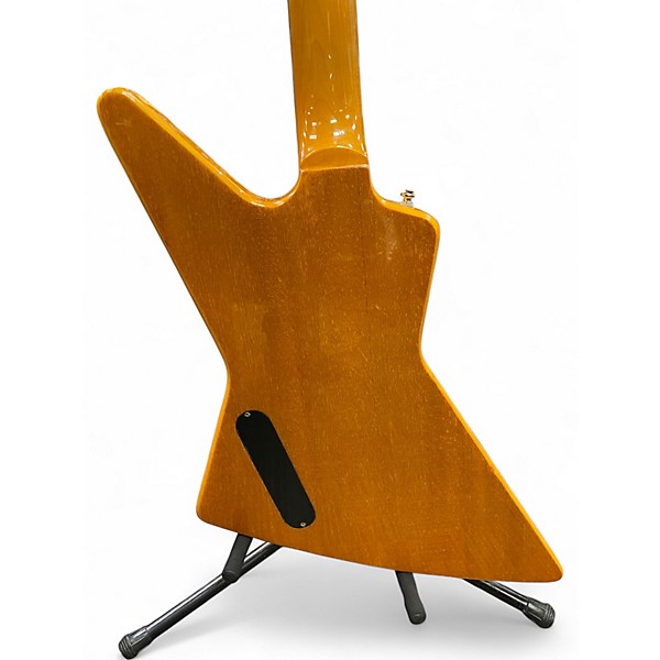 Used Epiphone Explorer 4-String Natural Electric Bass Guitar