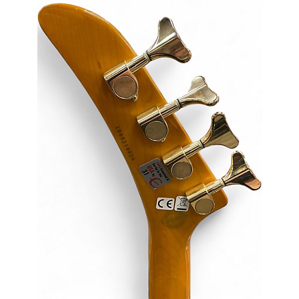 Used Epiphone Explorer 4-String Natural Electric Bass Guitar