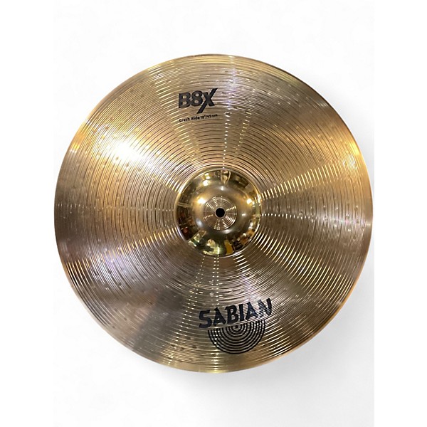 Used SABIAN 18in B8X Crash Ride Cymbal
