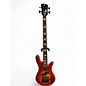 Used Spector Euro4 LX RED ORANGE BURL Electric Bass Guitar thumbnail