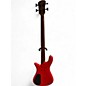 Used Spector Euro4 LX RED ORANGE BURL Electric Bass Guitar