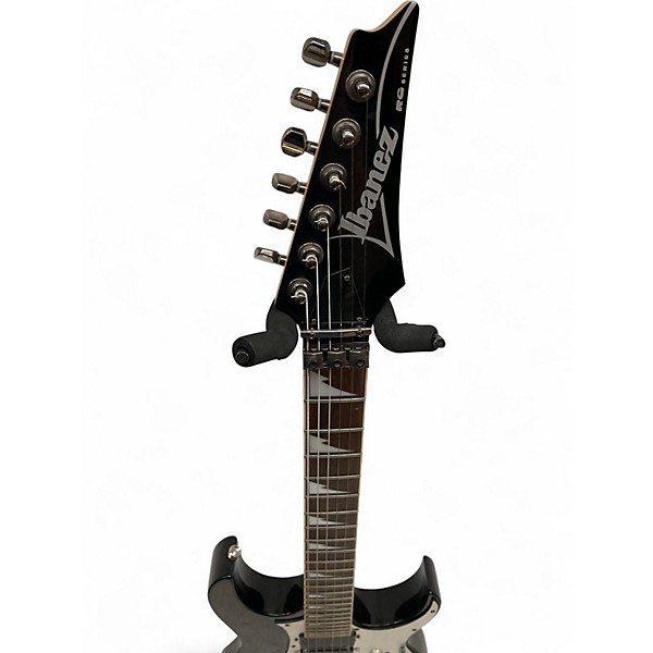 Used Ibanez RG350EX Black Solid Body Electric Guitar