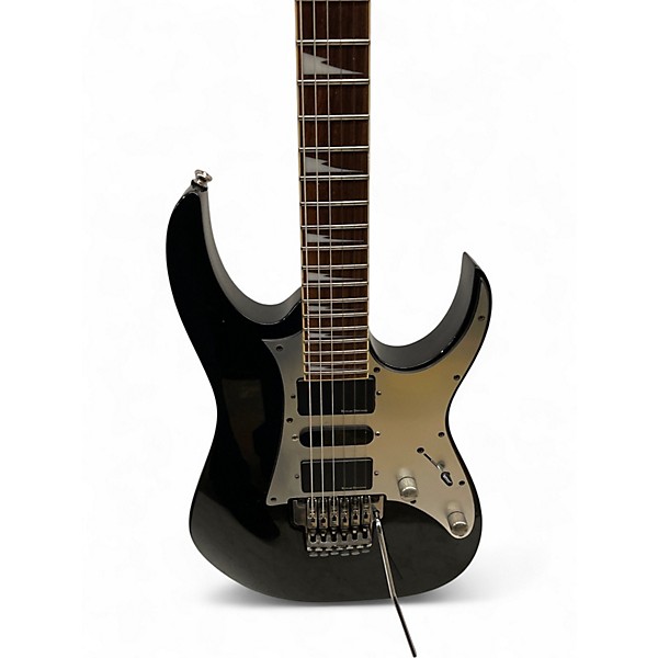 Used Ibanez RG350EX Black Solid Body Electric Guitar