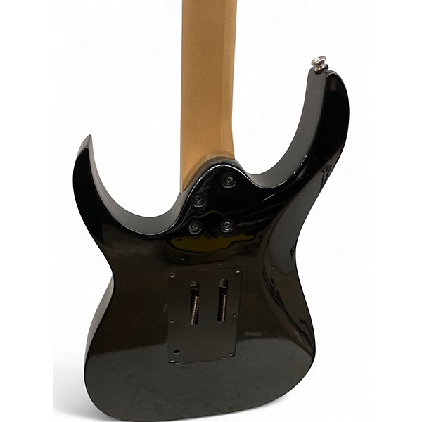 Used Ibanez RG350EX Black Solid Body Electric Guitar