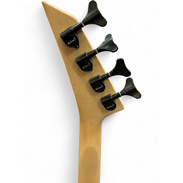 Used Jackson JS3Q Trans Red Electric Bass Guitar