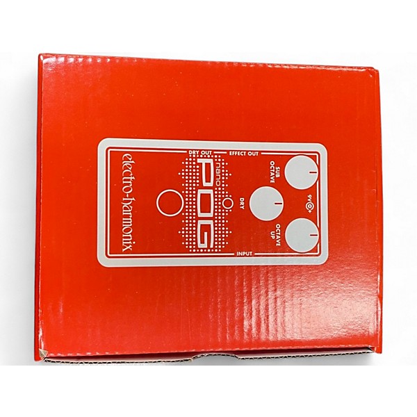 Used Electro-Harmonix Nano POG Polyphonic Octave Generator Effect Pedal
