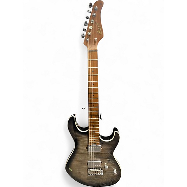 Used Cort G290 FAT II TRANS BLACK BURST Solid Body Electric Guitar