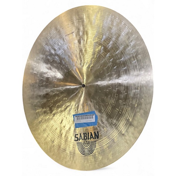 Used SABIAN 22in Vault Artisan Light Ride Cymbal