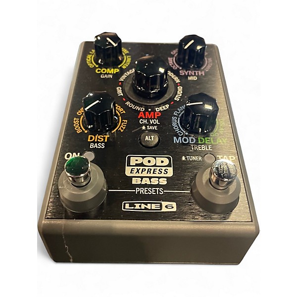 Used Line 6 Pod Express Bass Effect Processor
