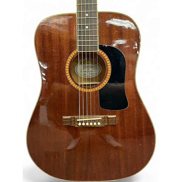Used Washburn d-100m Mahogany Acoustic Guitar