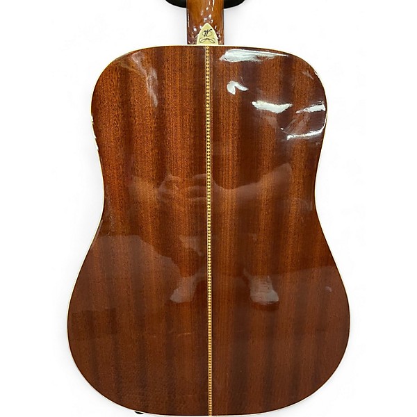 Used Washburn d-100m Mahogany Acoustic Guitar
