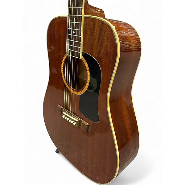 Used Washburn d-100m Mahogany Acoustic Guitar