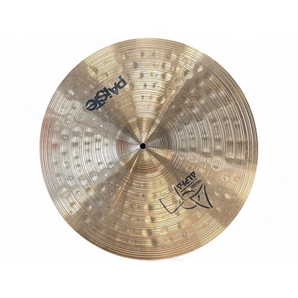 Used Paiste 20in ALPHA POWER RIDE Cymbal