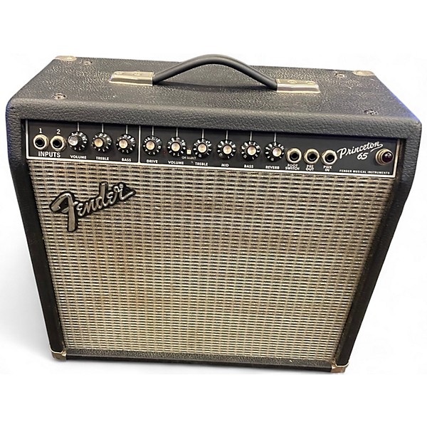 Used Fender Princeton 65 1x12 15W Tube Guitar Combo Amp