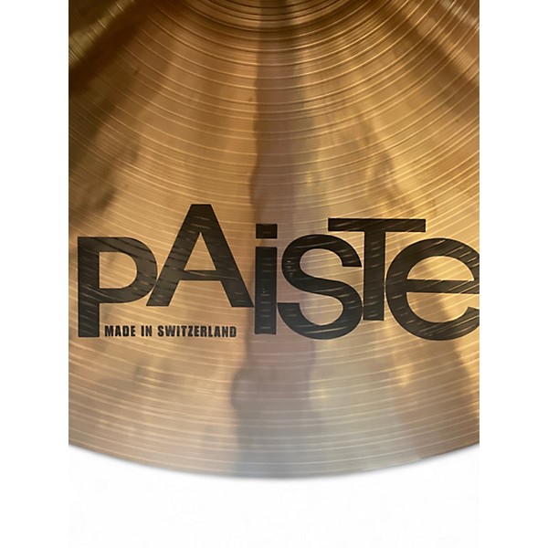 Used Paiste 20in Twenty Masters Collection Dark CRASH Cymbal
