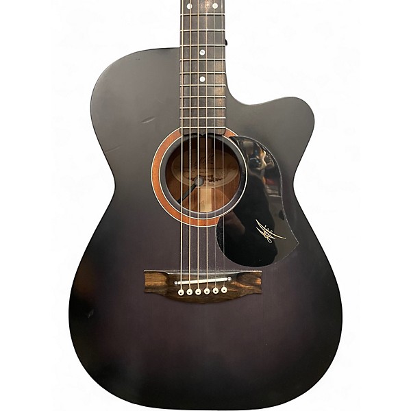 Used Maton SRS808C  Satin Black Acoustic Electric Guitar