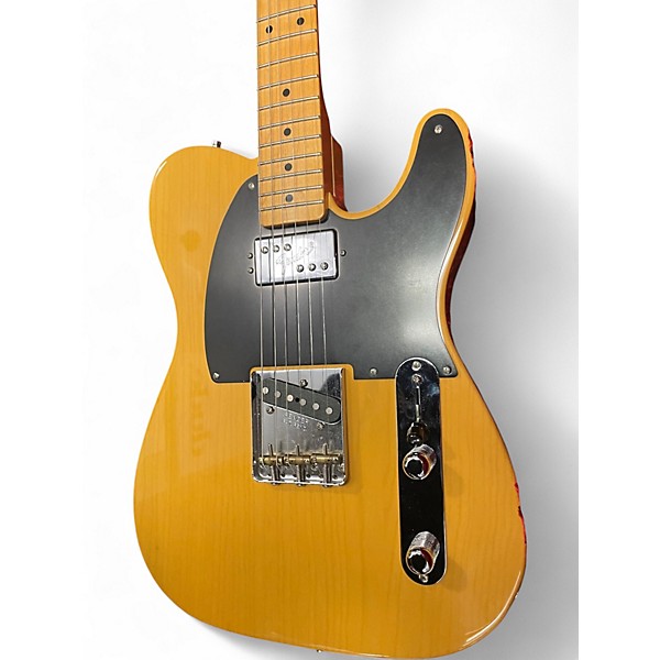 Used 2013 Fender Vintage Hot Rod 1950s Telecaster Butterscotch Blonde Solid Body Electric Guitar