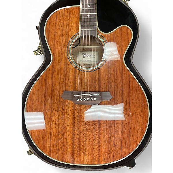 Used Takamine EF508KC KOA Acoustic Electric Guitar