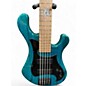 Used 2025 Dean custom shop hillsboro 5 trans teal Electric Bass Guitar thumbnail