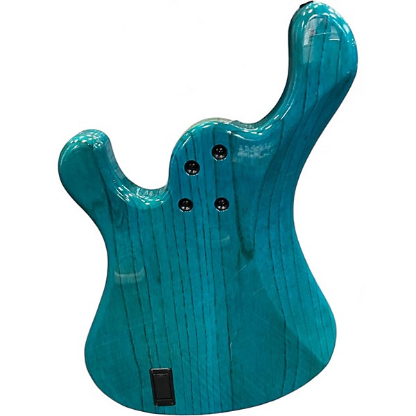 Used 2025 Dean custom shop hillsboro 5 trans teal Electric Bass Guitar