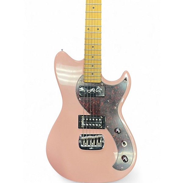 Used G&L Tribute Fallout Shell Pink Solid Body Electric Guitar