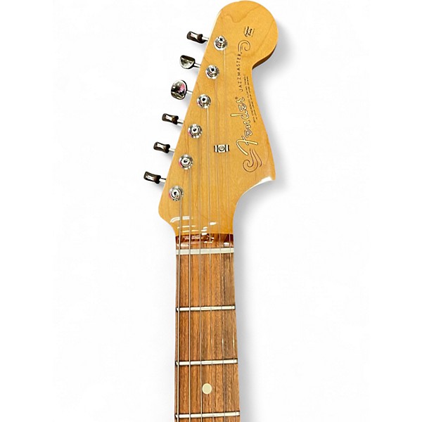 Used Fender Vintera 60s Jazzmaster Surf Green Solid Body Electric Guitar