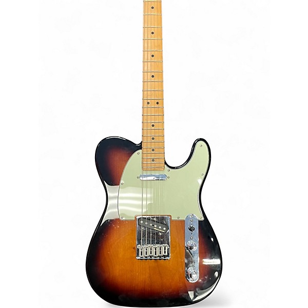 Used Fender Player Plus Telecaster 3 Color Sunburst Solid Body Electric Guitar