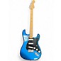 Used Fender American Standard Stratocaster Chrome Blue Solid Body Electric Guitar thumbnail