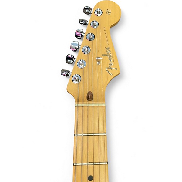 Used Fender American Standard Stratocaster Chrome Blue Solid Body Electric Guitar