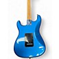 Used Fender American Standard Stratocaster Chrome Blue Solid Body Electric Guitar